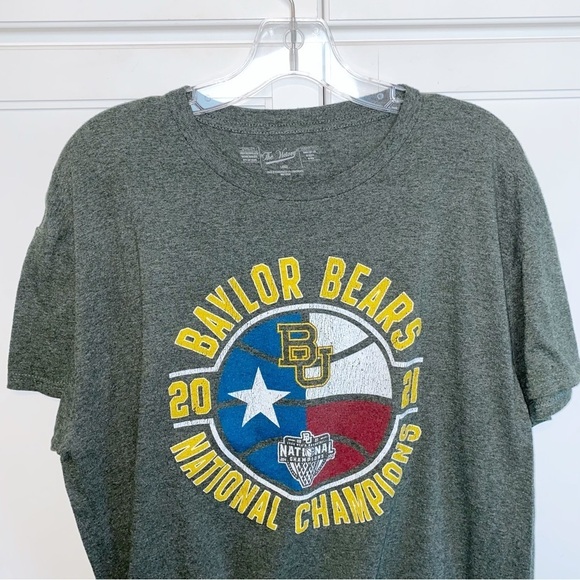Baylor Bears National Champions Basketball 2021 Green Large - Picture 3 of 6